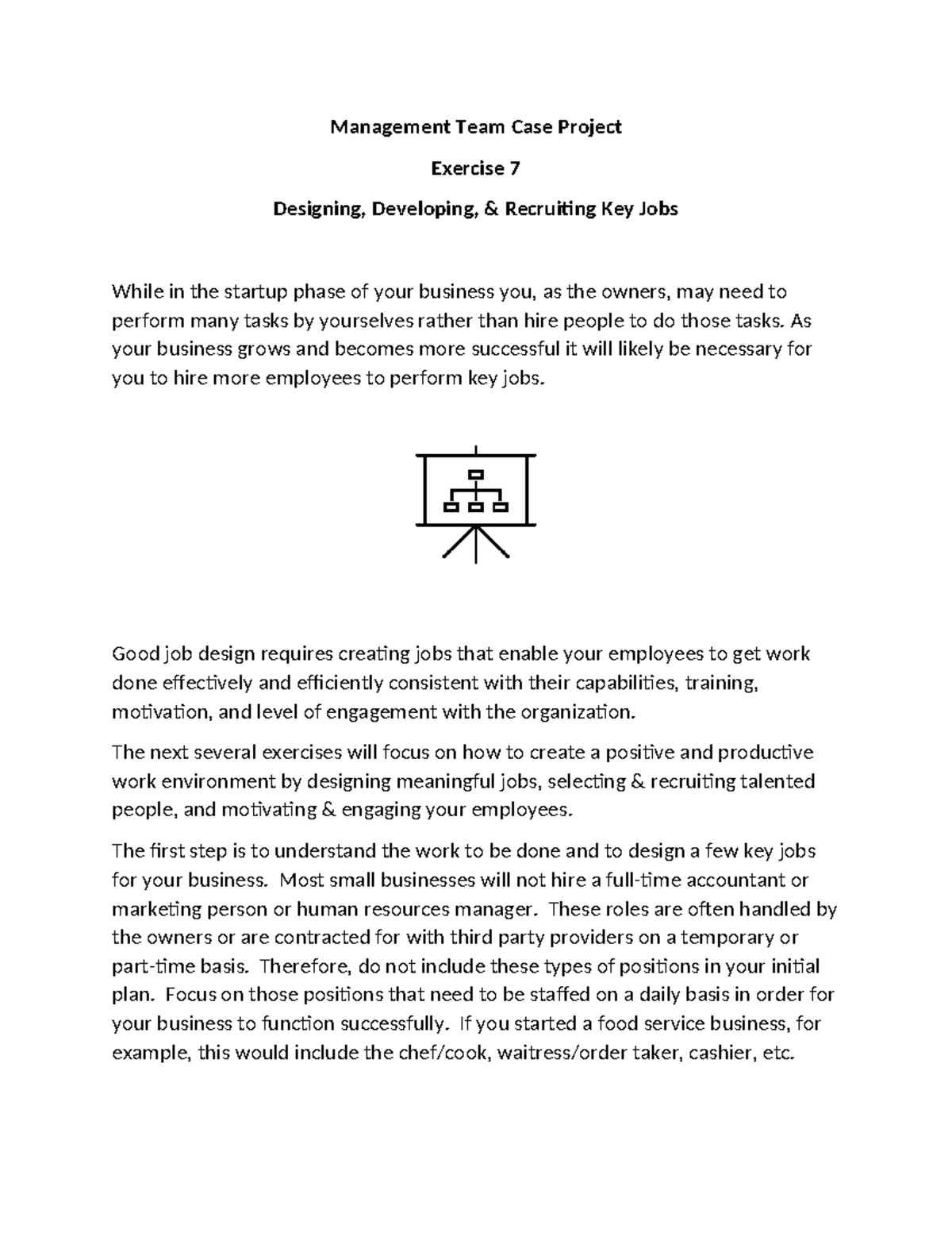 Exercise 7 - Individual - Management Team Case Project Exercise 7 ...