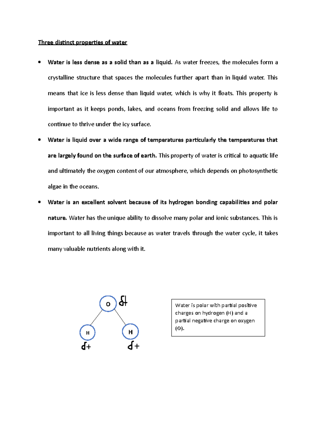 properties-of-water-three-distinct-properties-of-water-water-is-less