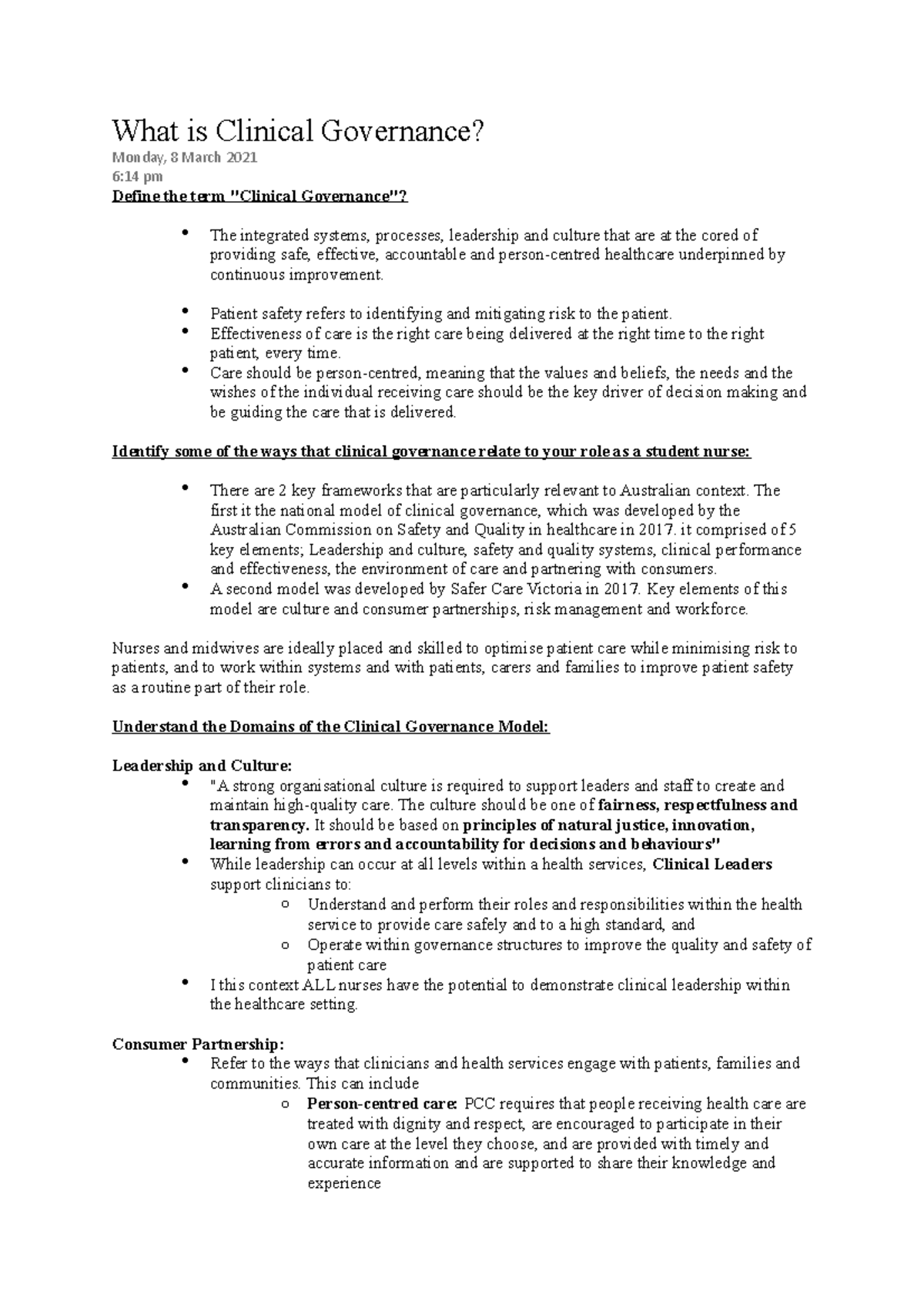 what-is-clinical-governance-what-is-clinical-governance-monday-8