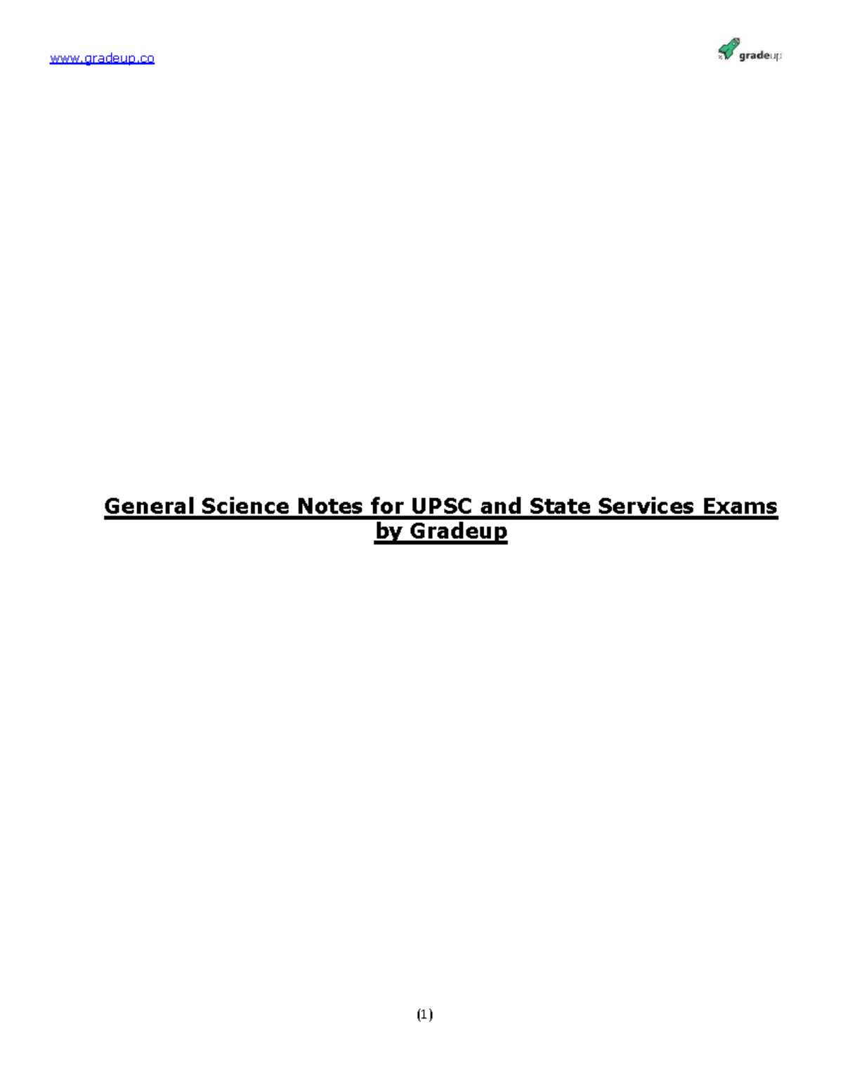 General science edited 38 - General Science Notes for UPSC and State ...