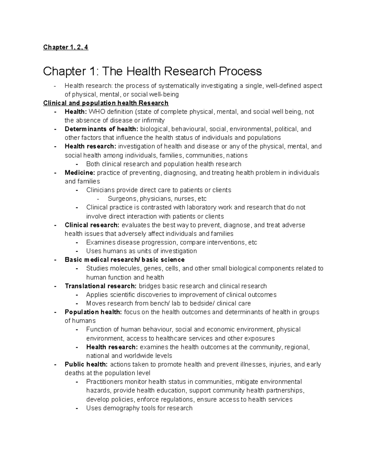 research methods in health science education