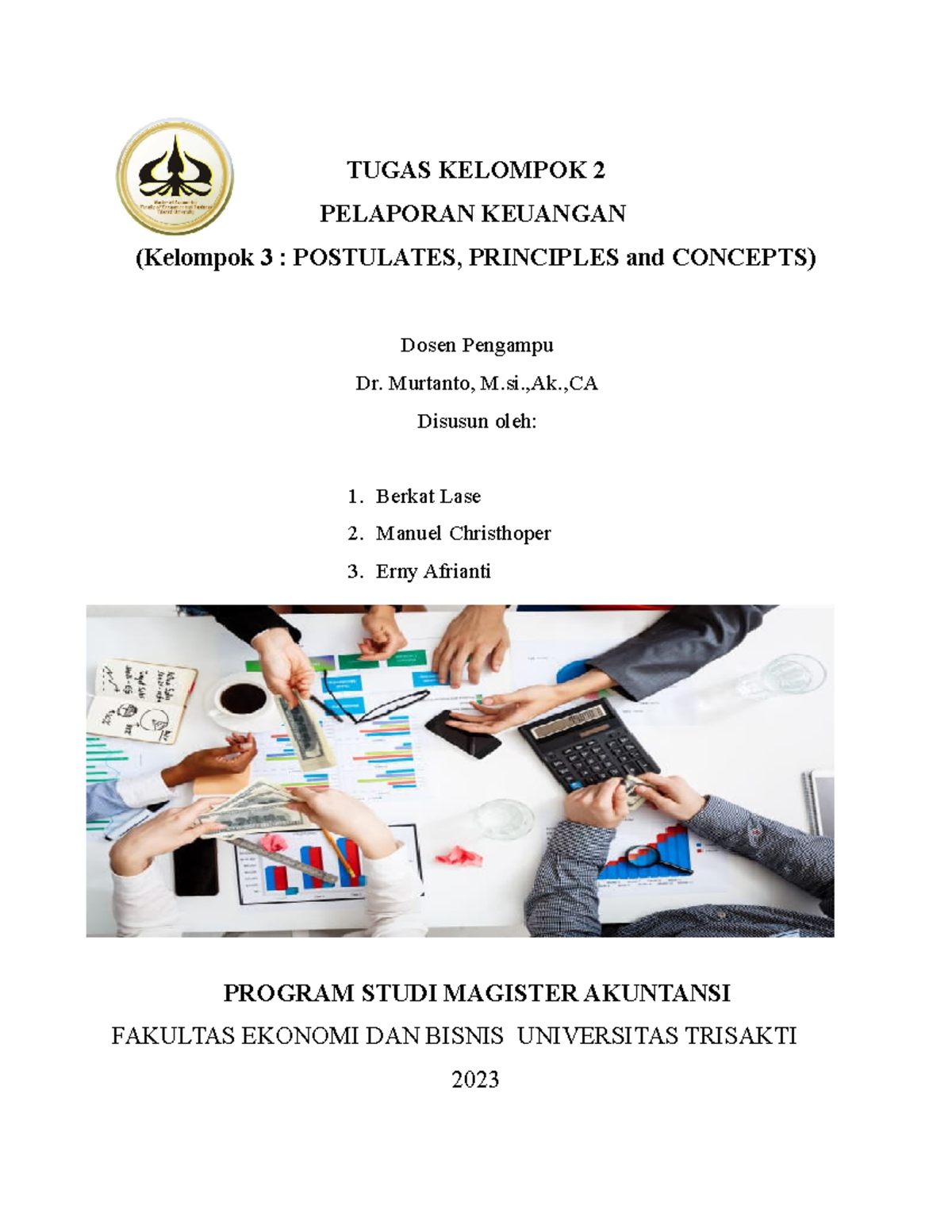 Tugas Kelompok 3 - Conceptual Framework- FASB, IASB, dan DSAK - TUGAS ...