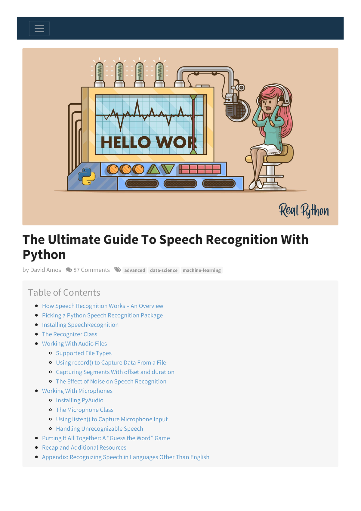 speech-recognition-with-python-23-pages-the-ultimate-guide-to-speech