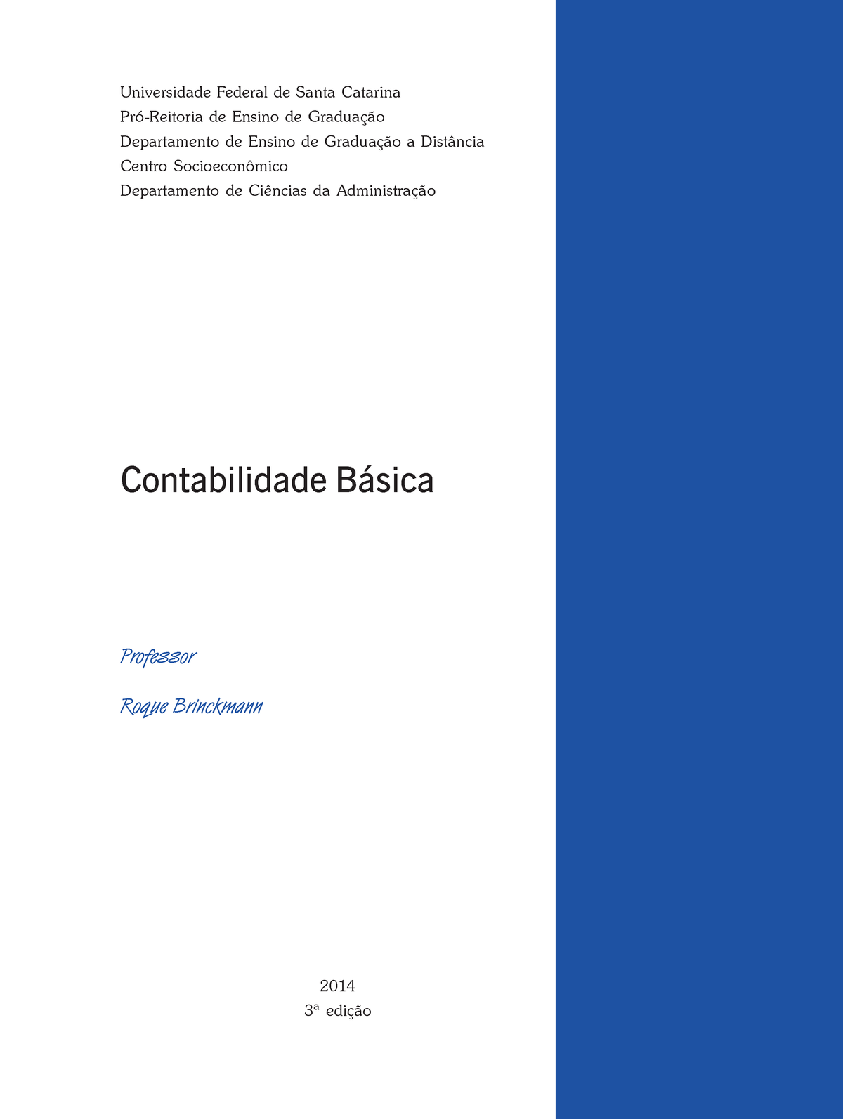 Contabilidade 3ed - Livro Em Pdf - Contabilidade B·sica Universidade ...