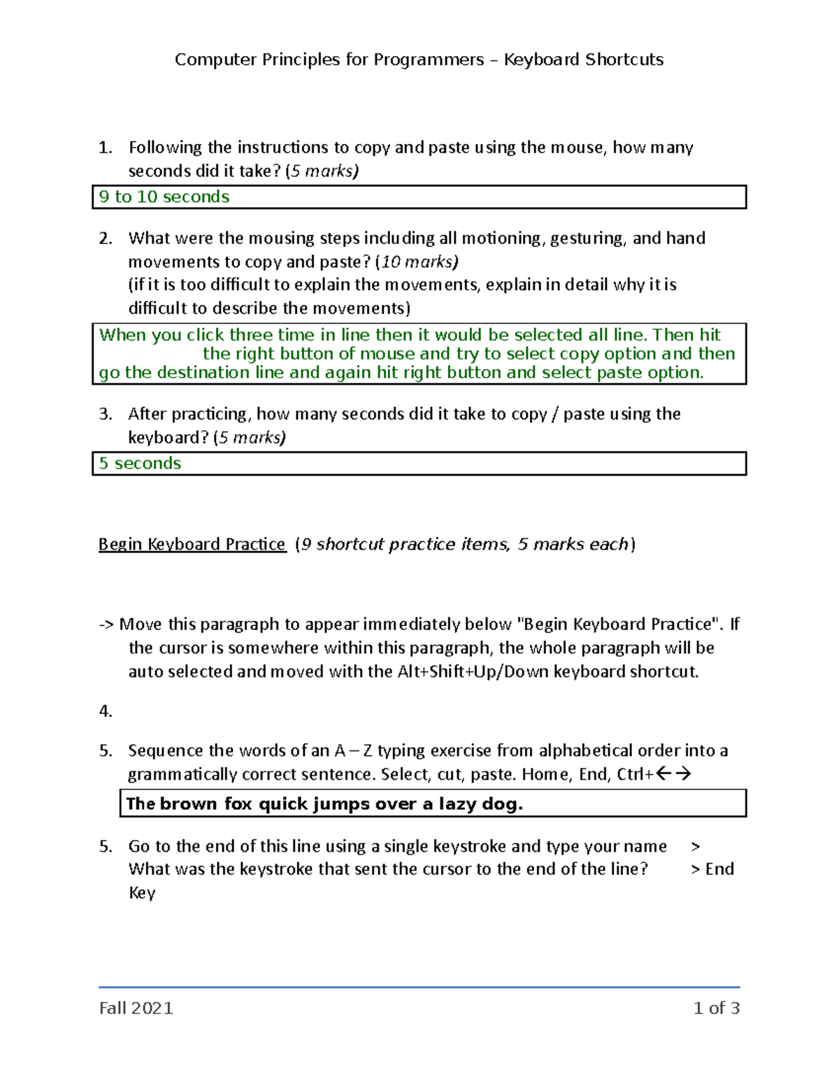 CPR Week2 activity - Computer Principles for Programmers – Keyboard ...