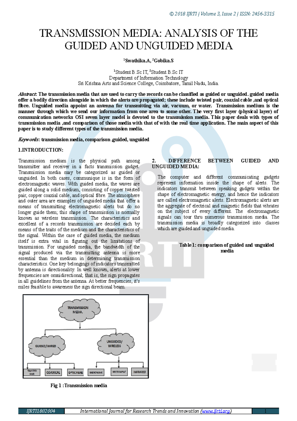 guided-and-unguided-media-2018-ijrti-volume-3-issue-2-issn