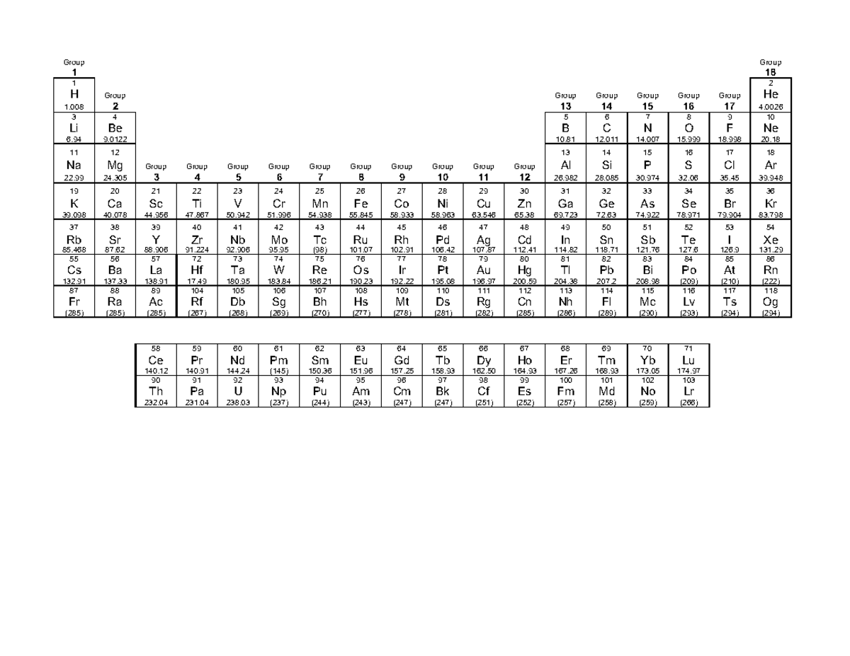 1662426926 67 CHEM 121 All Tables Fall 2022 - Group Group 1 18 1 2 H ...