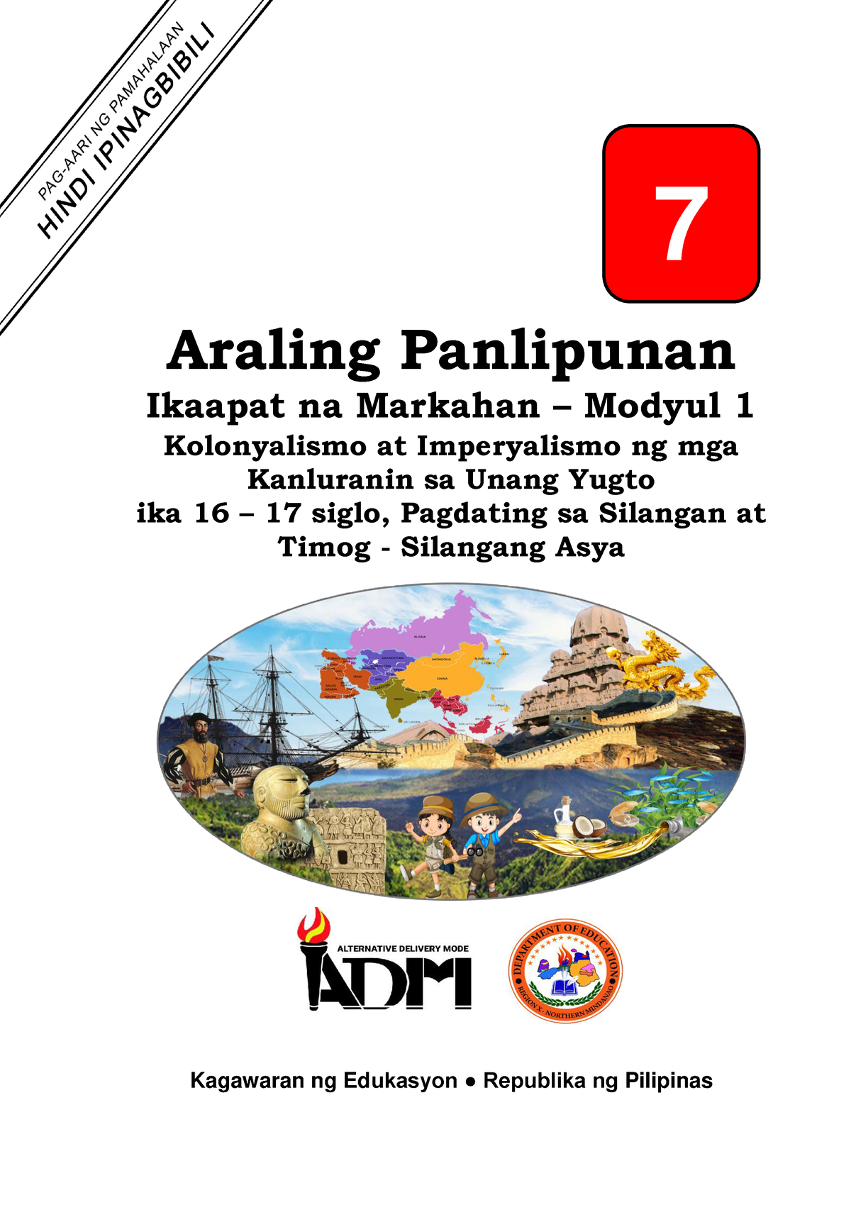 Ap Q M V Ap Quarter Araling Panlipunan Ikaapat Na Markahan Modyul Kolonyalismo