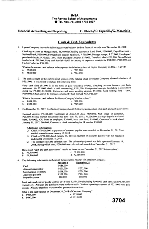 Pdfcoffee - ... - Chapter 4 TRUE OR FALSE Accounts Receivable Are To Be ...