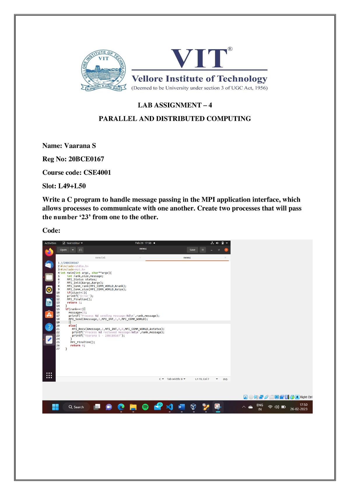 assignment problems in parallel and distributed computing