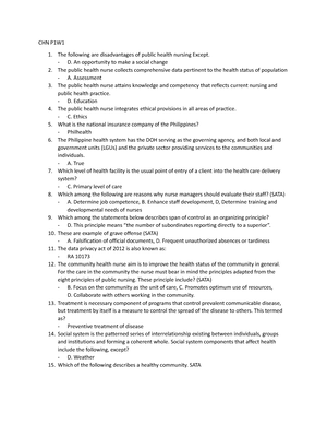 Final Learning Sytle Survey - rections: For each statement, check the ...