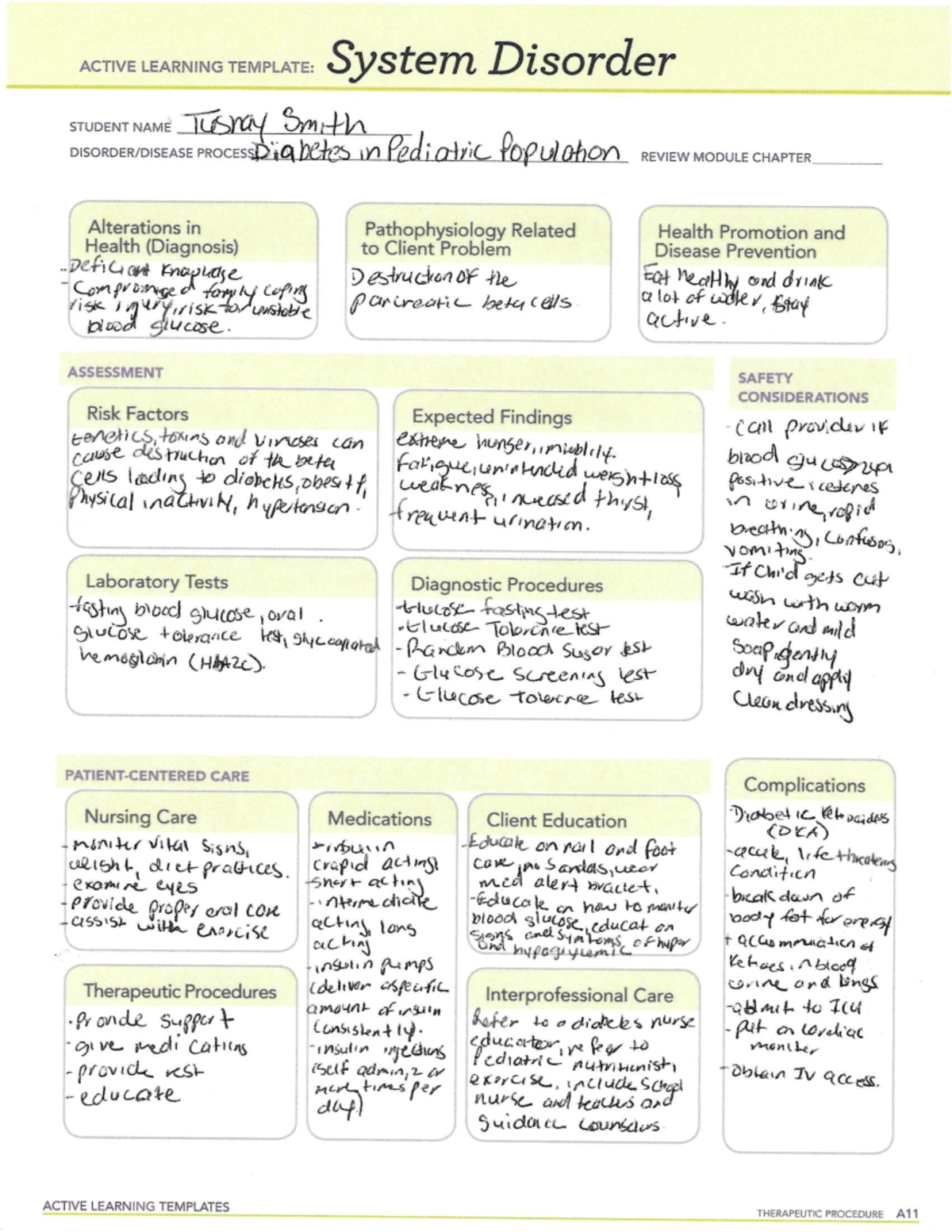 Peds Temp 3 - Peds Notes - NUR 410B - LIU - Studocu