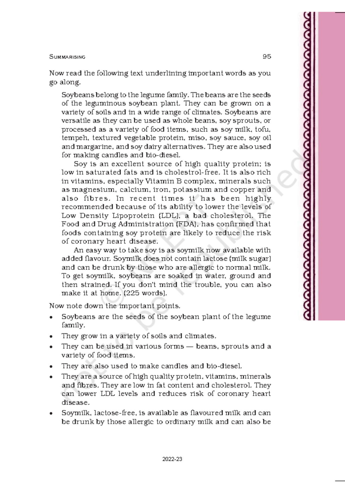 A Summary is a noun, and "summery" is an adjective, but they sound