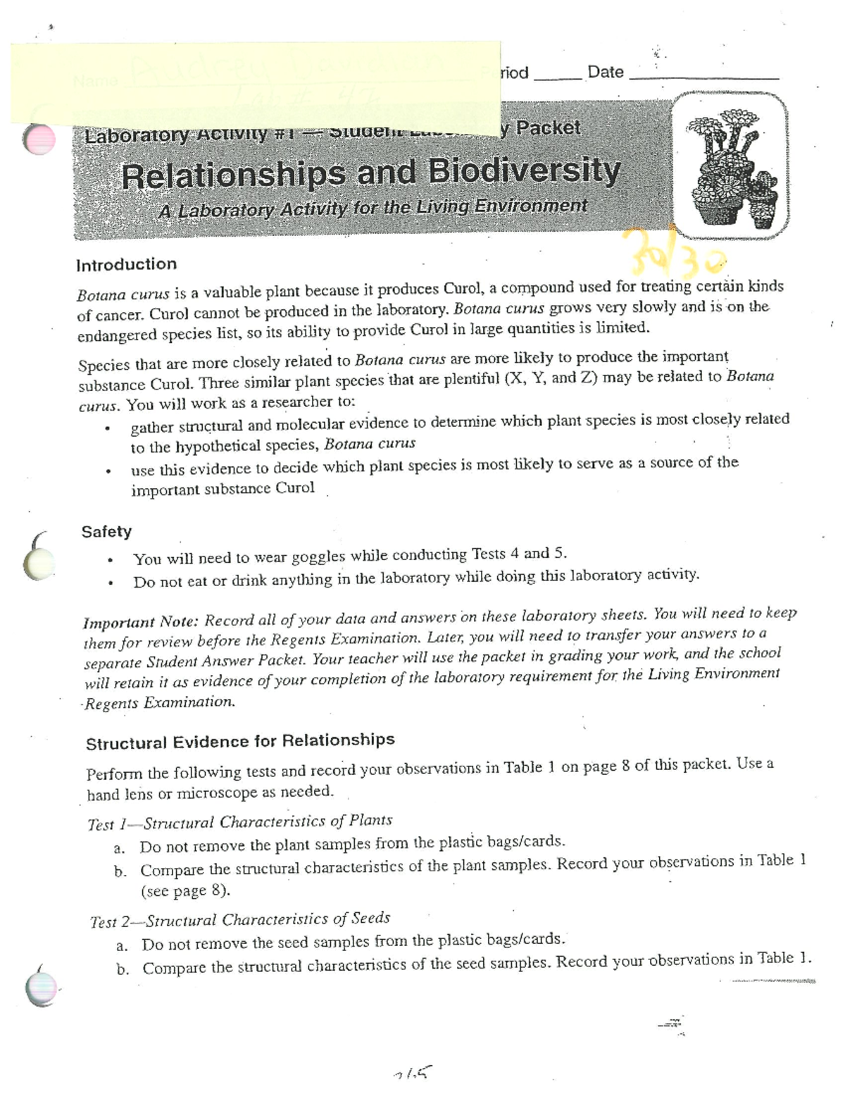 Biodiversity Lab Answers Bmanagement Studocu   Thumb 1200 1553 