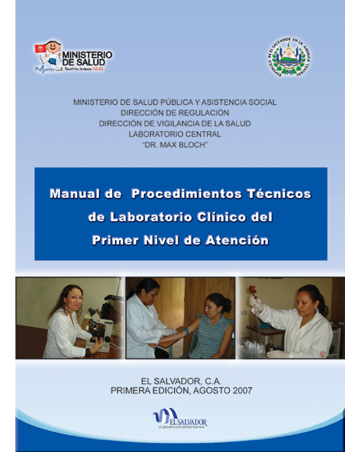 Manual De Procedimientos Técnicos De Laboratorio Clínico Del ...