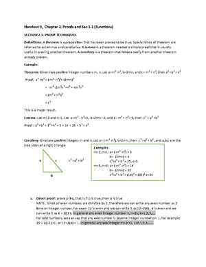 Handout 7 Chapter 6, Counting methods and probability - Handout No ...