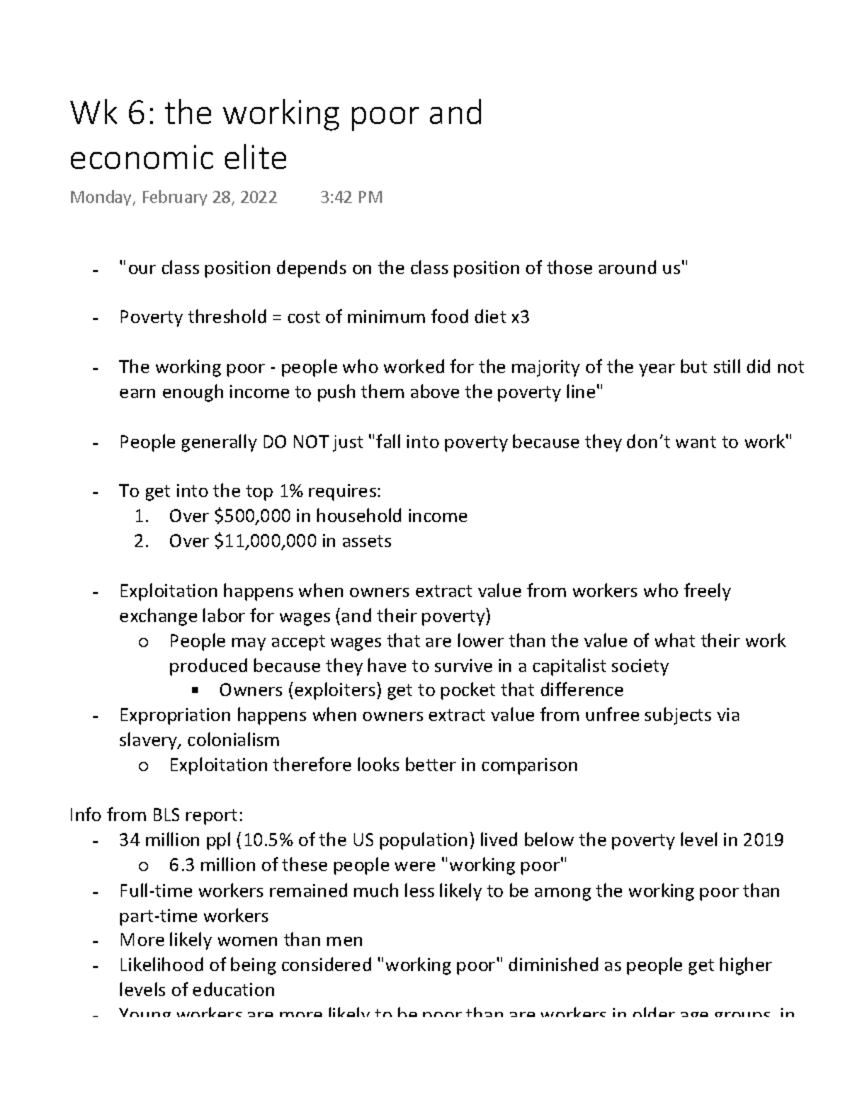 week-6-the-working-poor-and-economic-elite-our-class-position-depends-on-the-class-studocu