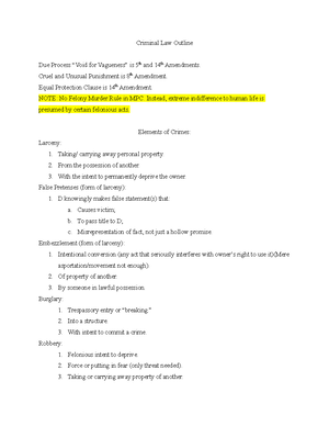 Criminal Law 2022- Rusk v. State - Rule In Maryland, a conviction of ...