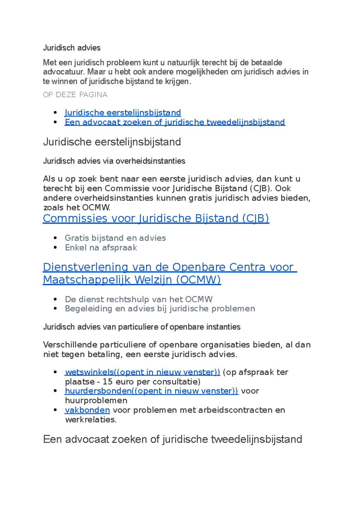 Juridisch Advies - Brol En Nog Meer Brol - Juridisch Advies Met Een ...