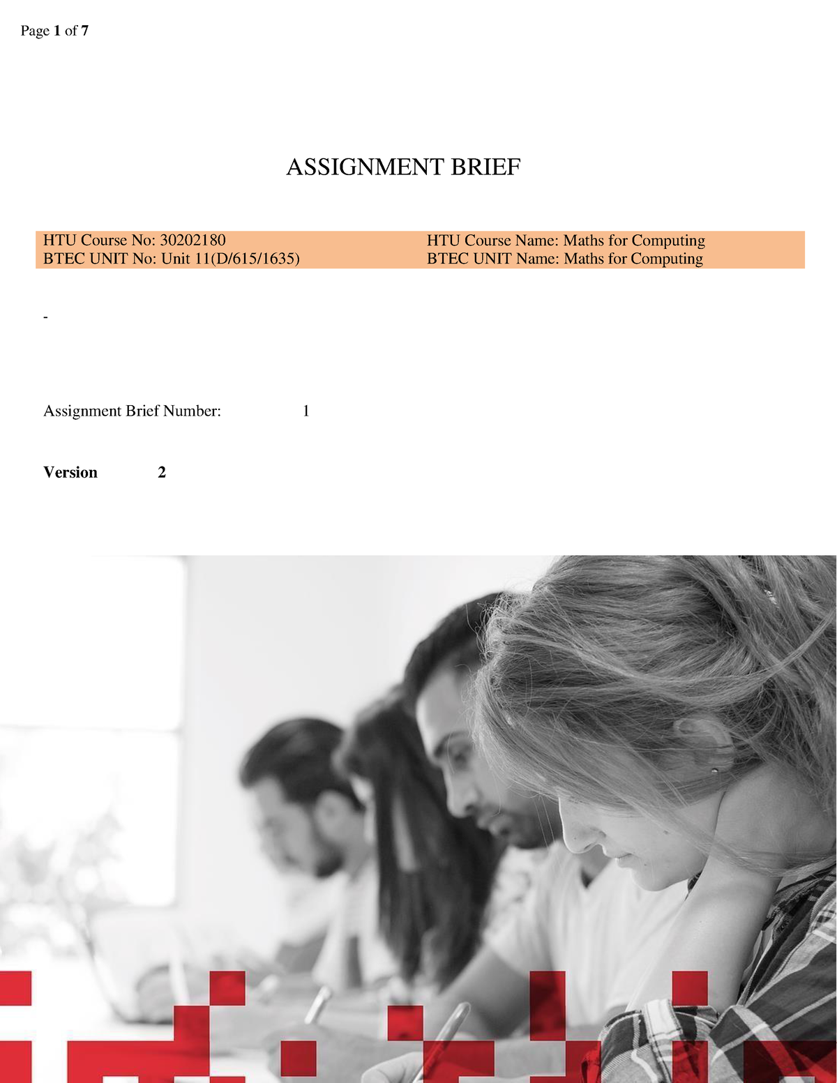 maths for computing assignment esoft