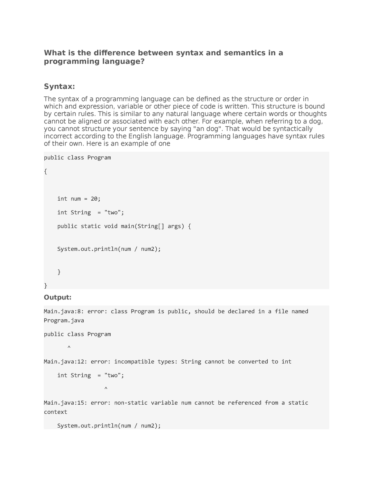 what-is-the-difference-between-syntax-and-semantics-in-a-programming