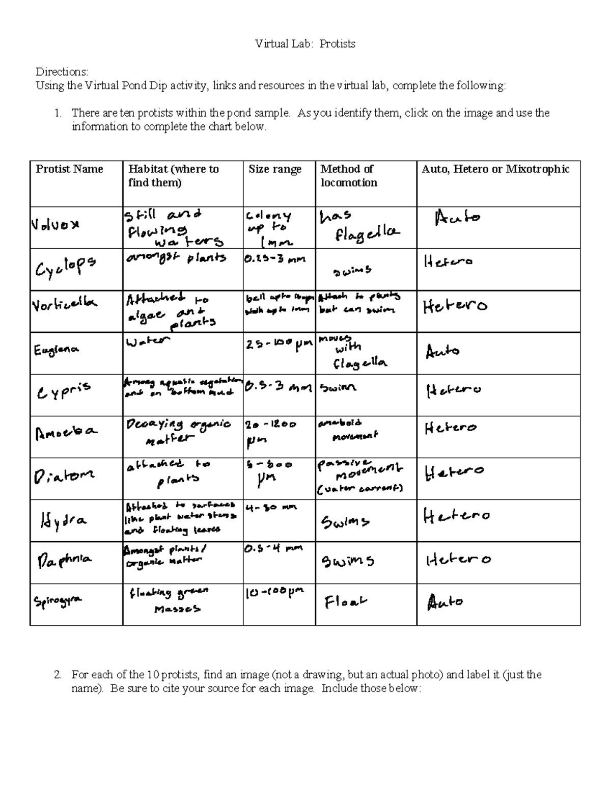 protist-virtual-lab-virtual-lab-protists-directions-using-the