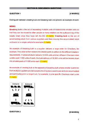 Chap 1 bem 212 Q and A - Questions and answers - 1) What was the effect ...