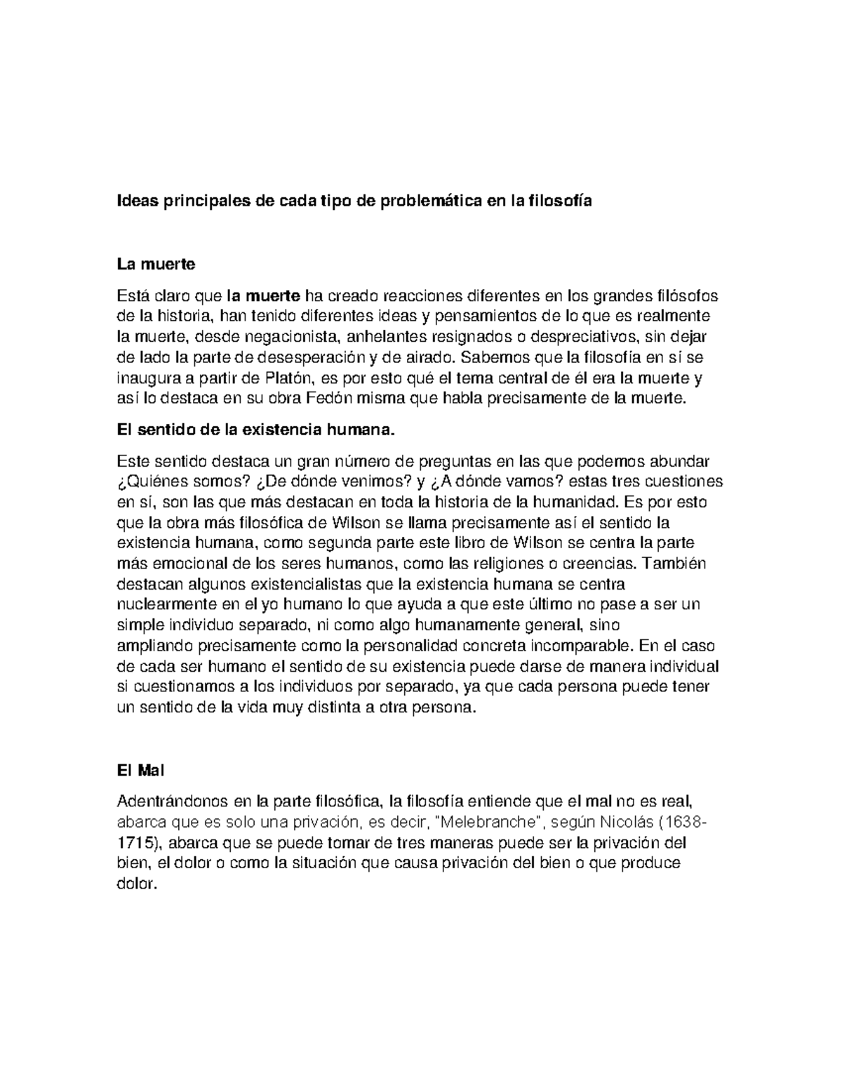 Unidad 2 Actividad 1 Entregable Tipo De Problemática Ideas Principales De Cada Tipo De 1626