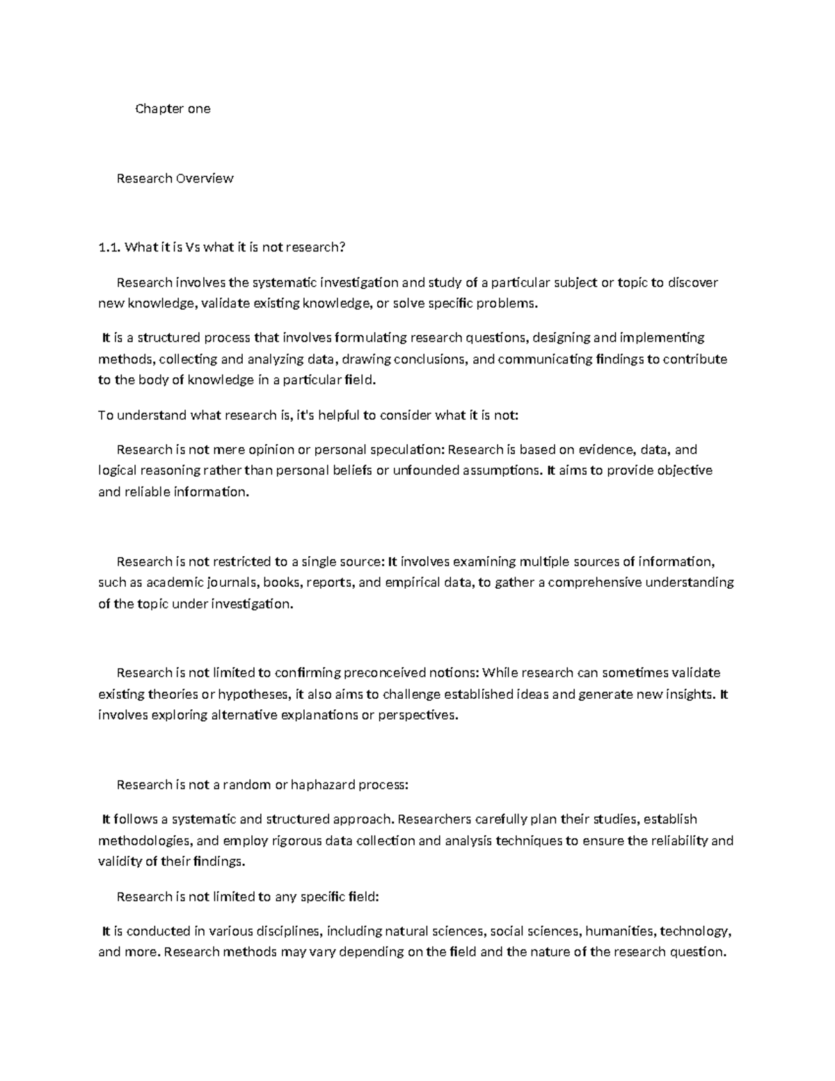 Chapter one RME - Research method - 🏠🏠Chapter one 🏠 Research Overview ...