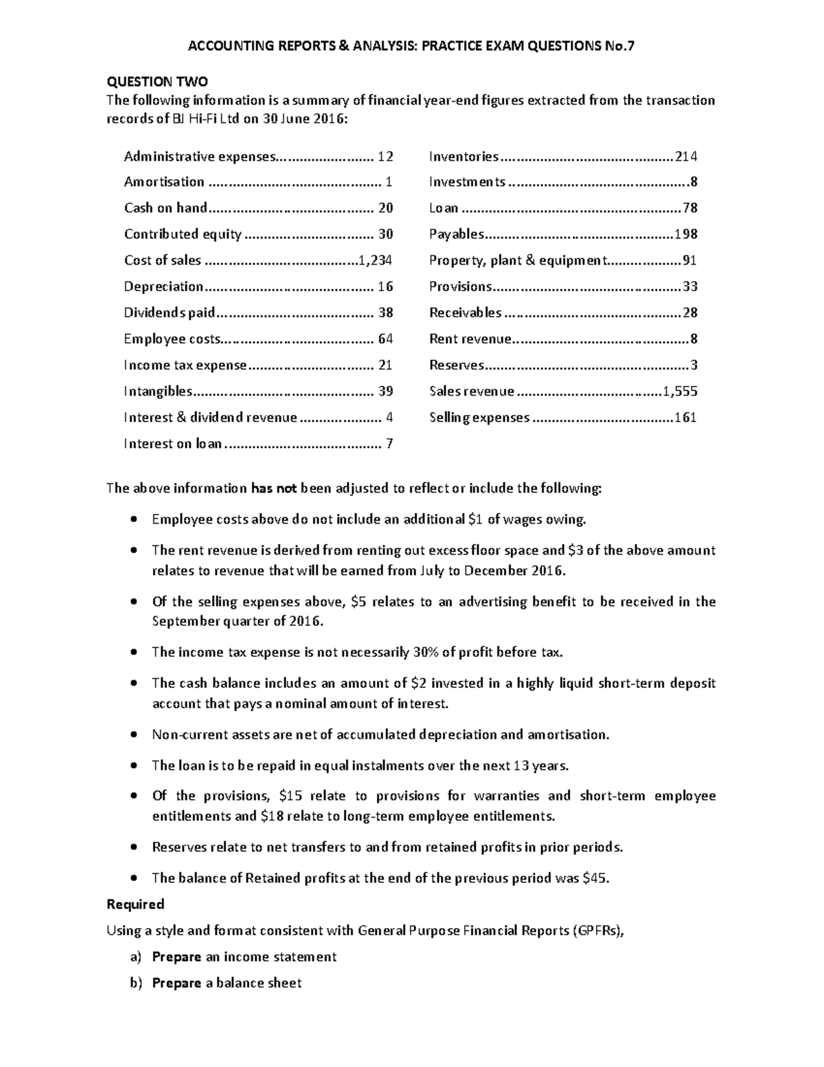 Exam 6 June 2019 Questions Warning Tt Undefined Function 32 Question Two The Following Exam 6 June 2019 Questions Warning Tt Undefined Function 32 Question Two The Following