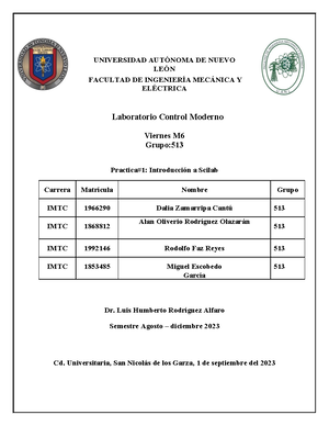 Práctica-4-Lab Turbomaquinaria - Universidad Autónoma De Nuevo León ...