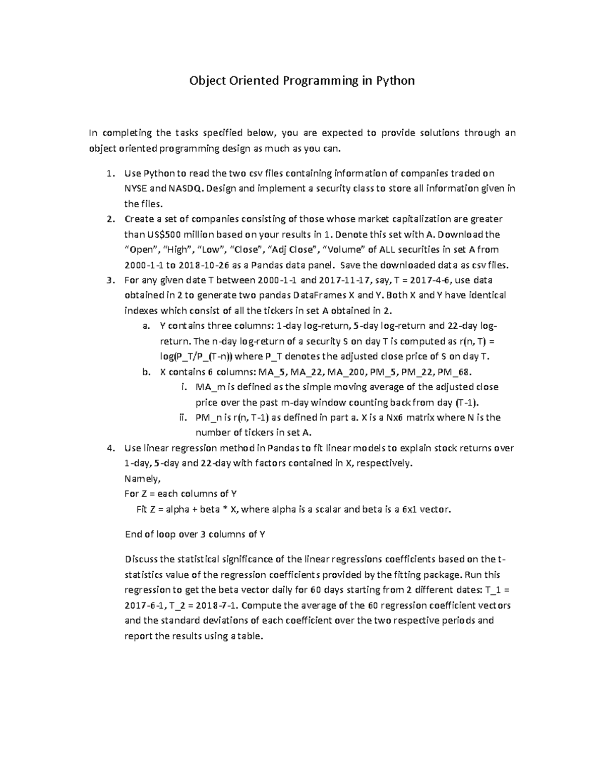 Homework py - Shijie Deng, Object Oriented Programming in python ...