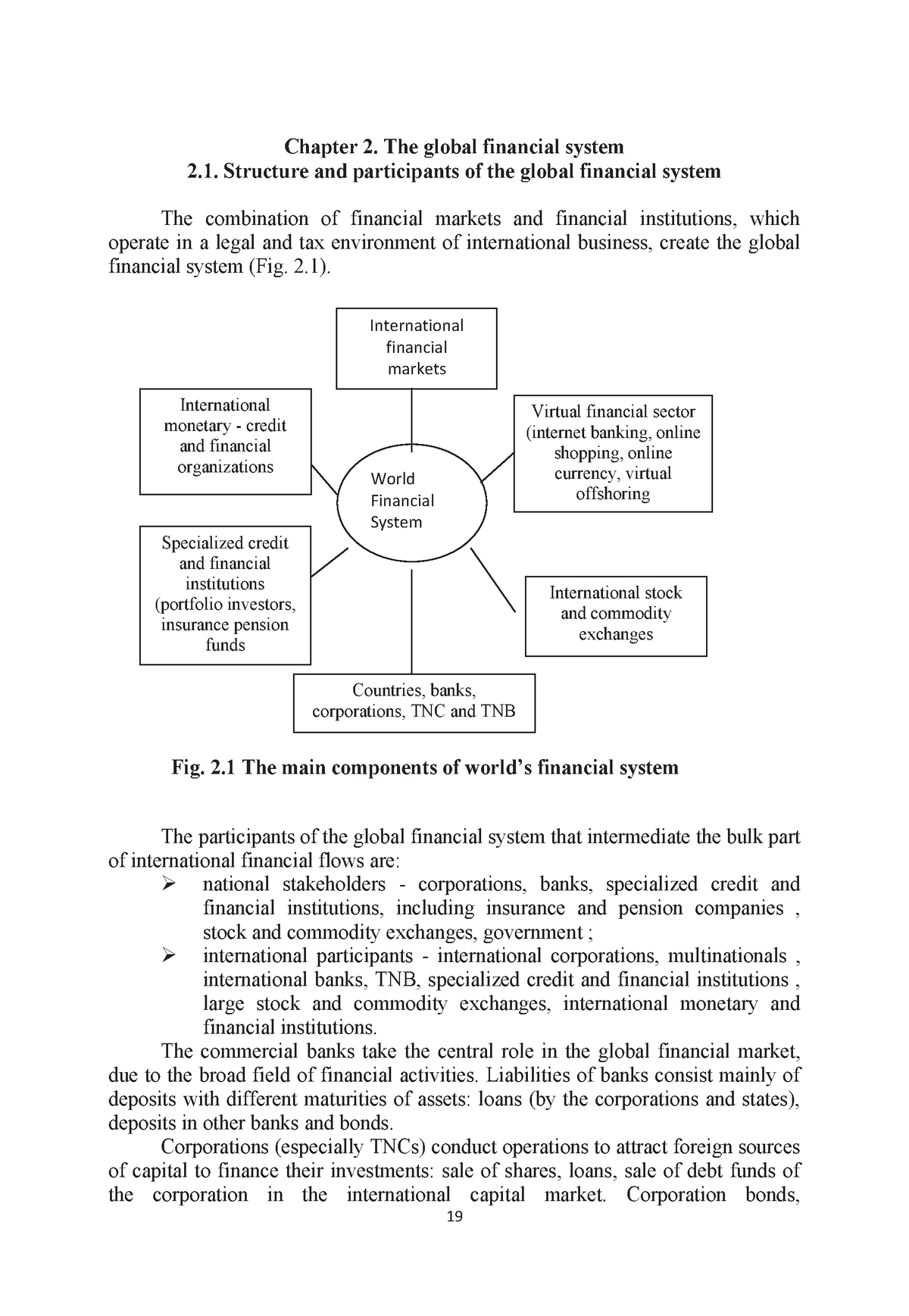 The Global Financial System Chapter 2 The Global Financial System 2