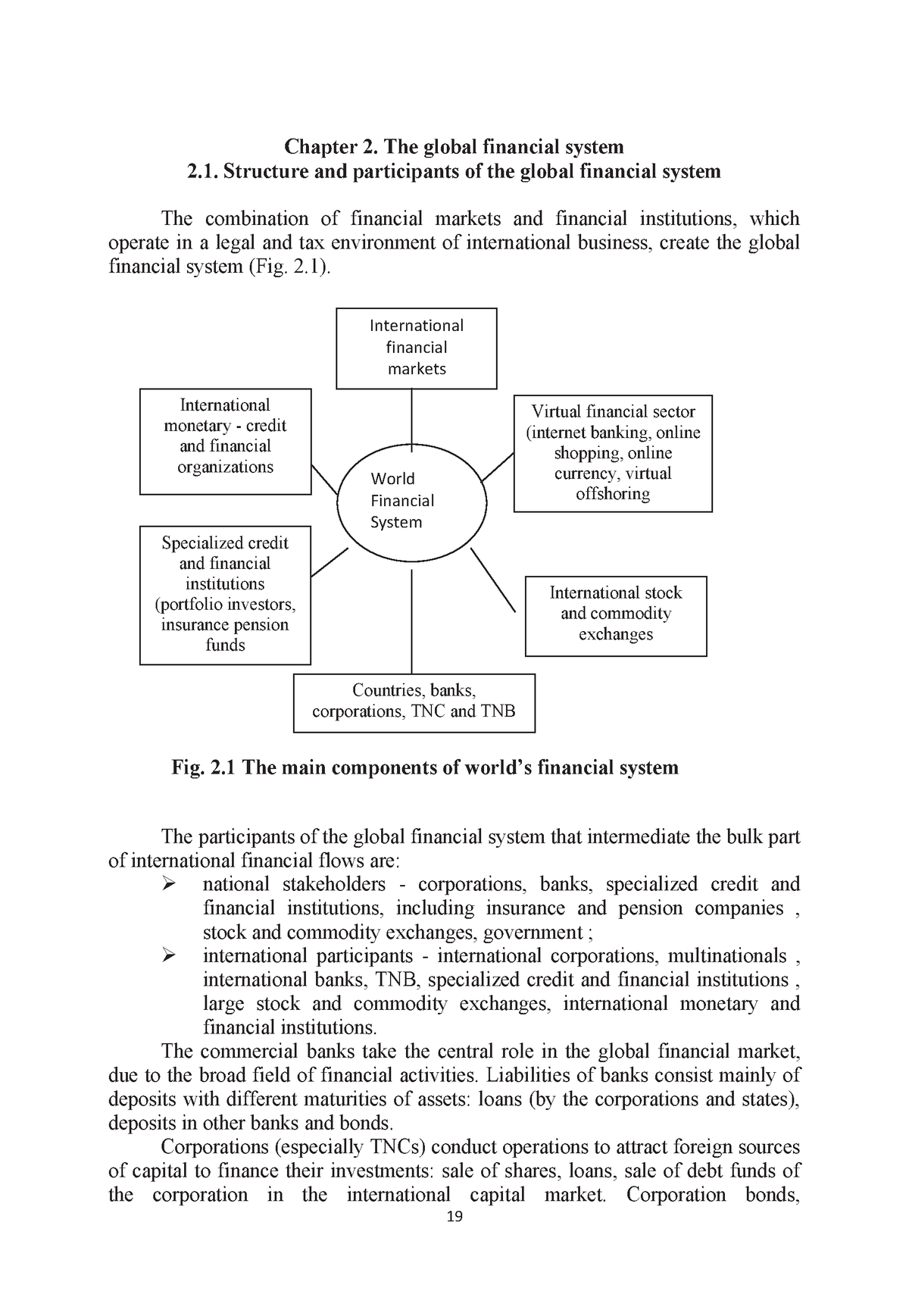 write a term paper focusing global financial system