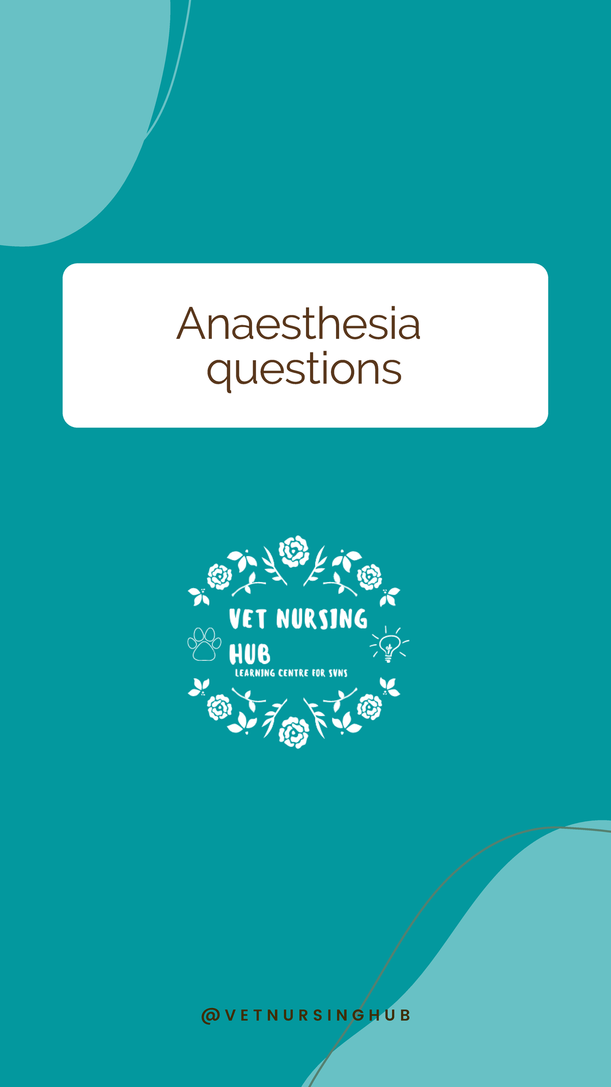 anaesthesia dissertation topics list