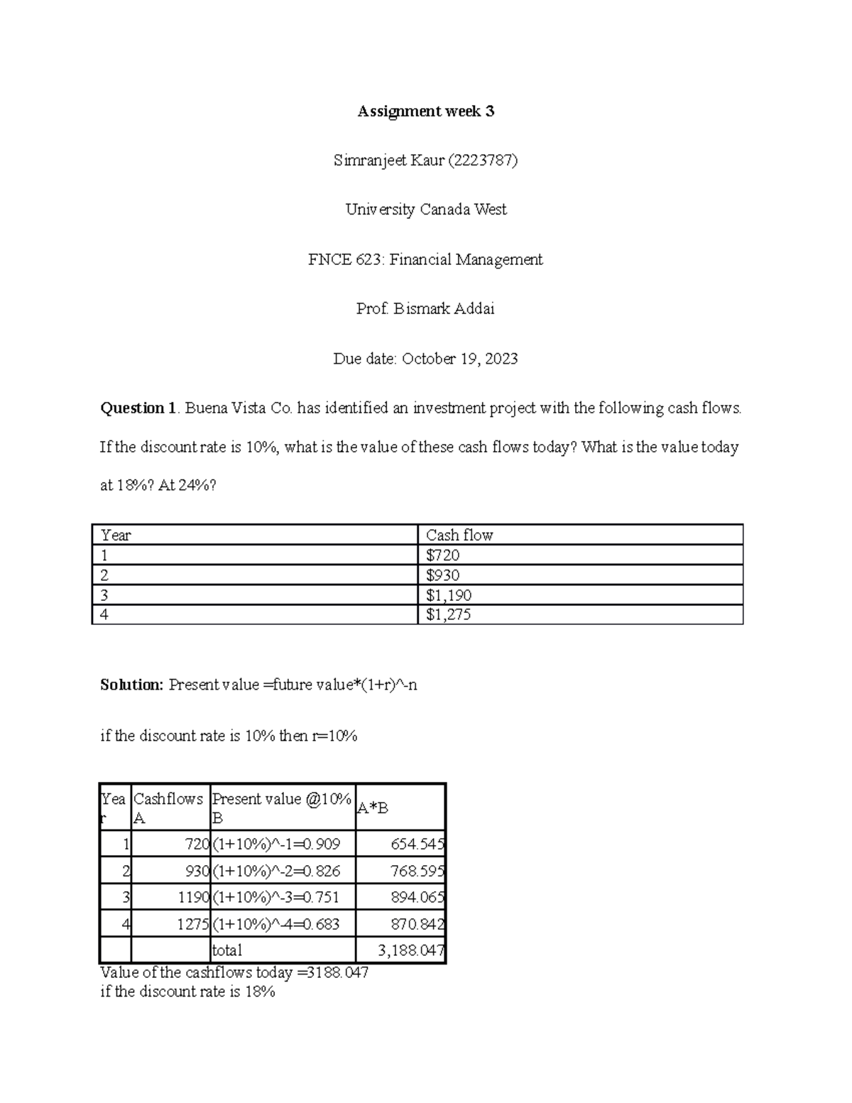 Assignment Week 3 Practical Questions Assignment Week 3 Simranjeet