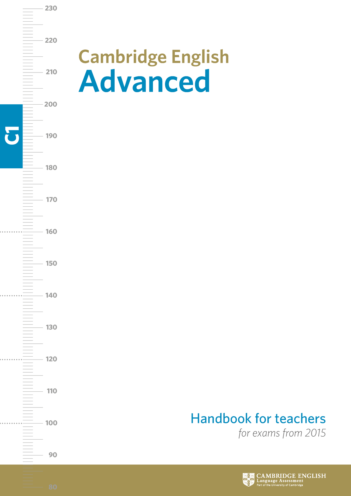 Cambridge English Advanced - Handbook For Teachers - For Exams From ...