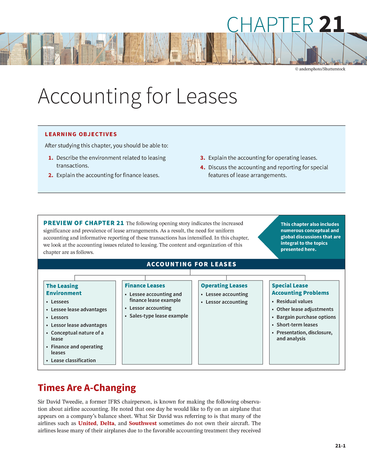 Chapter 21 Donald E. Kieso Jerry J - Accounting For Leases 21 ...