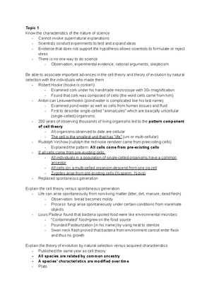 Bio assignment #2 - Bio assignment Part 2 The topic that I am ...