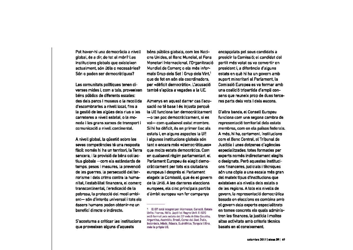 Colomer- Democracia Global - Ciencia Politica - Studocu