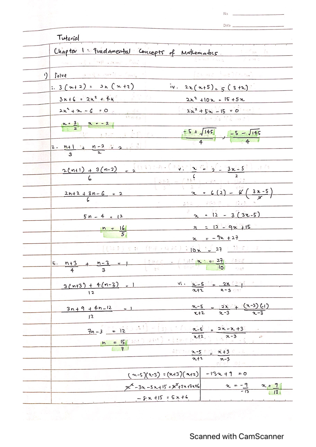 Tutorial 1 - Mat - Business In Mathematics - Studocu