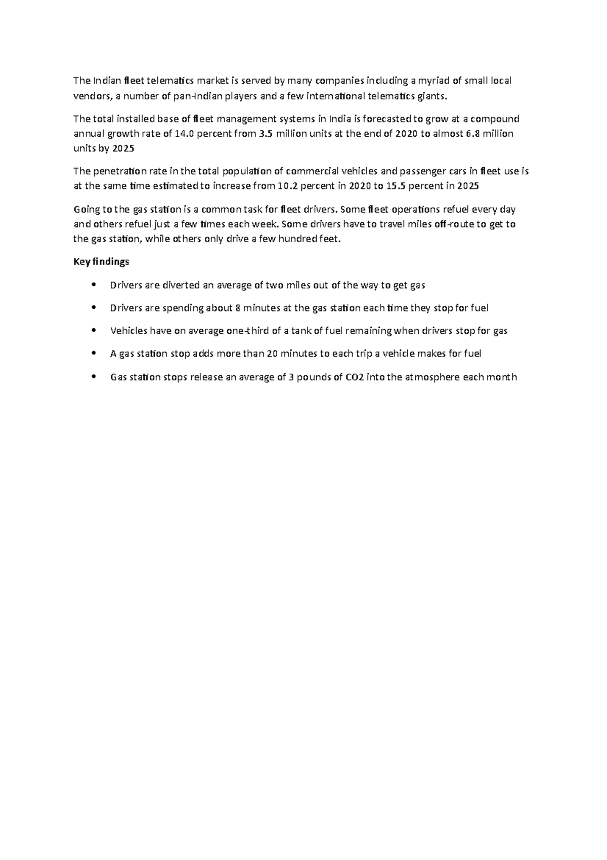 Fleet Market - The Indian fleet telematics market is served by many ...