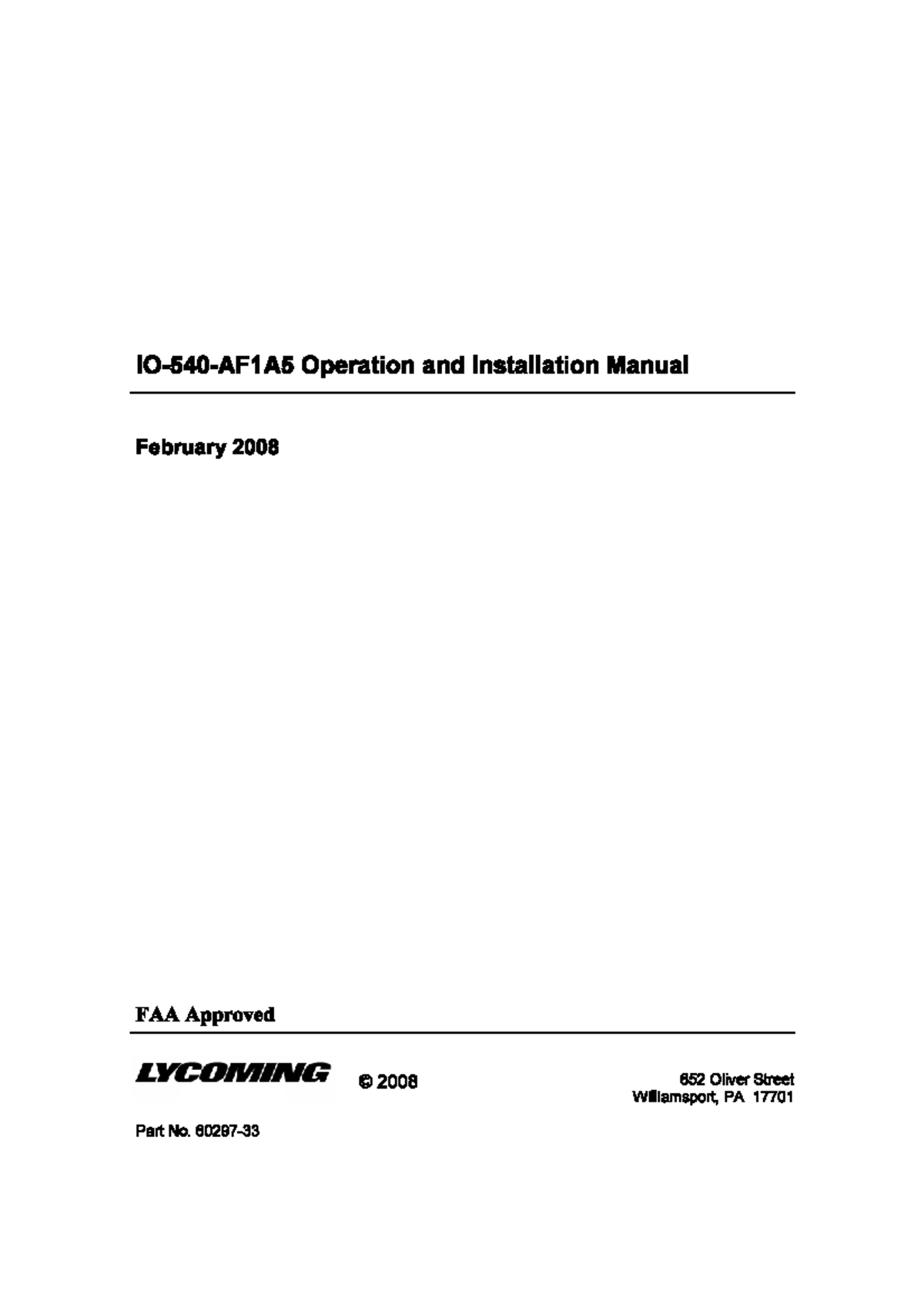 IO540AF1A5 Instal Op Manual 6029733 Metodología de la