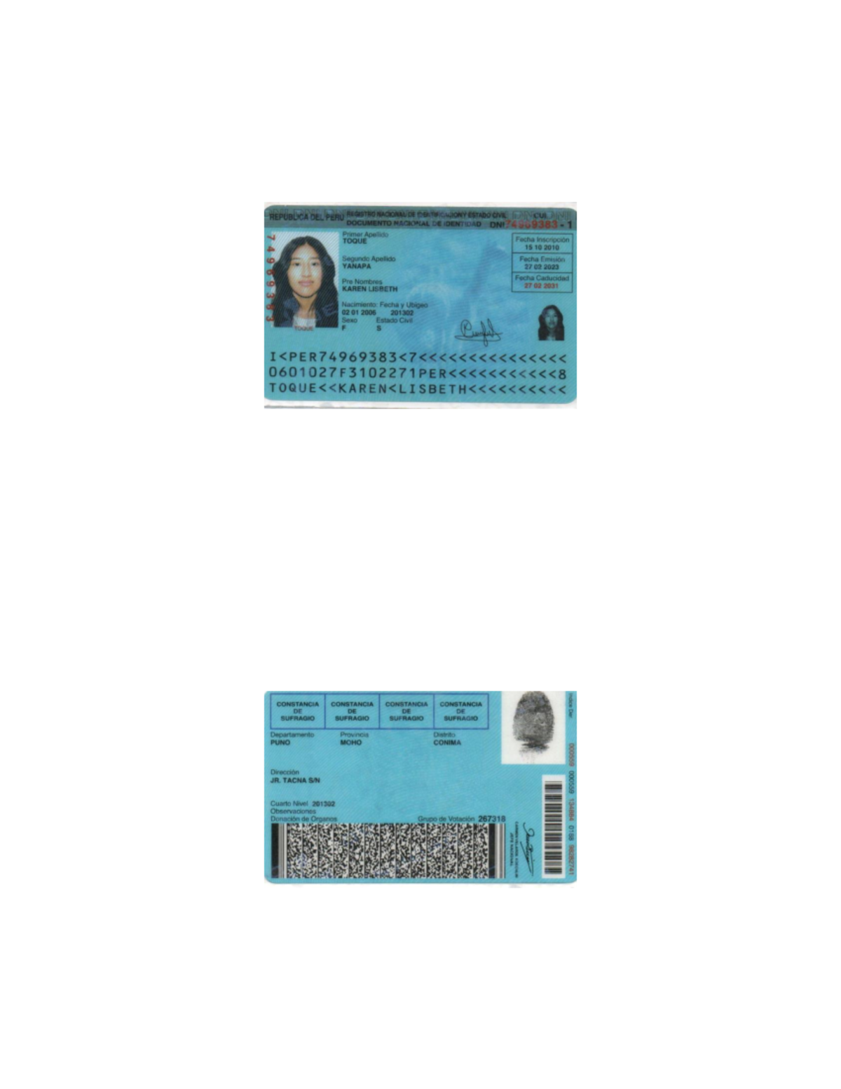 PDF - Este encargo fue por el PDF - REPUBLICA DEL PERU REGISTRO ...