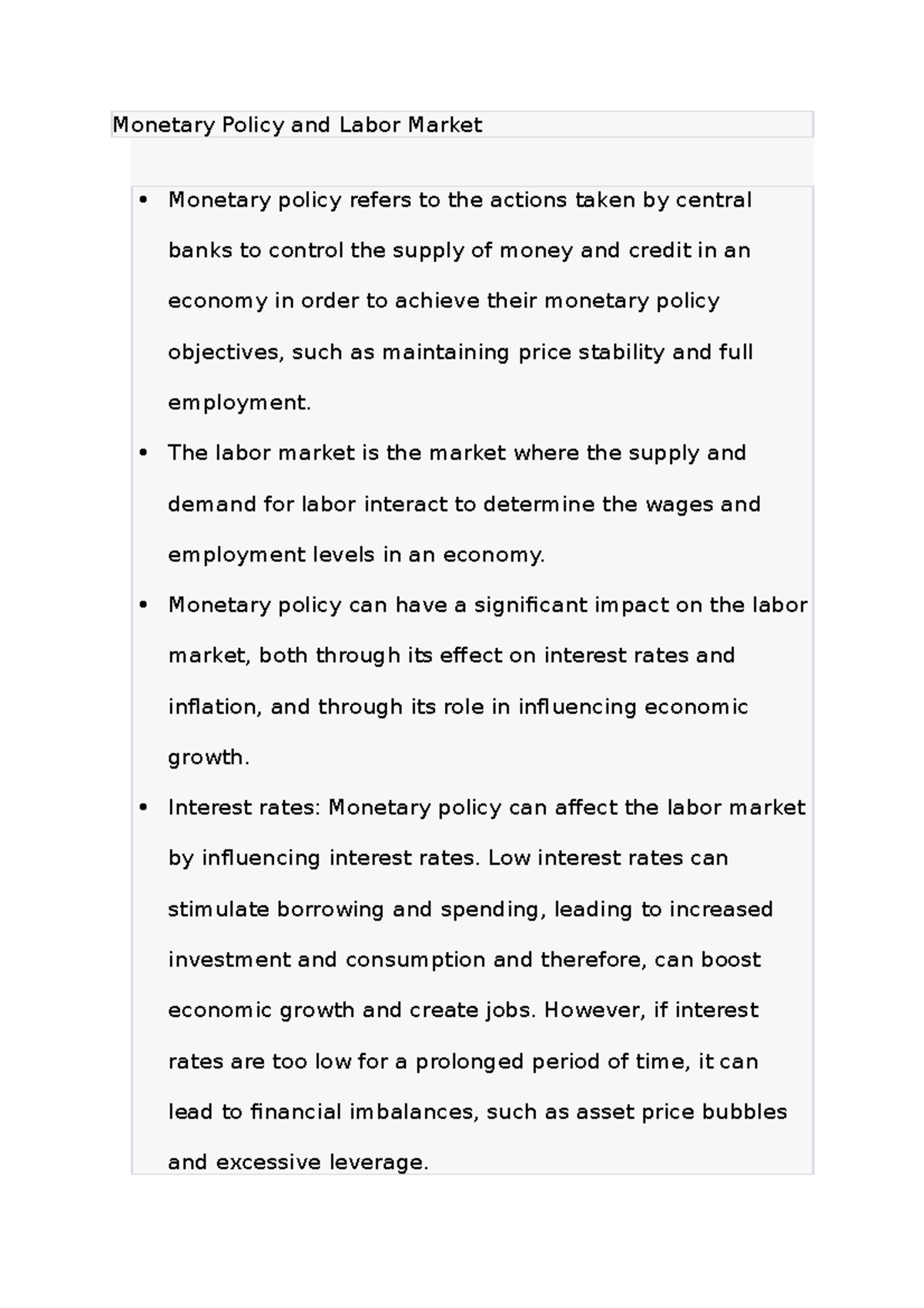 monetary-policy-and-labor-market-the-labor-market-is-the-market-where