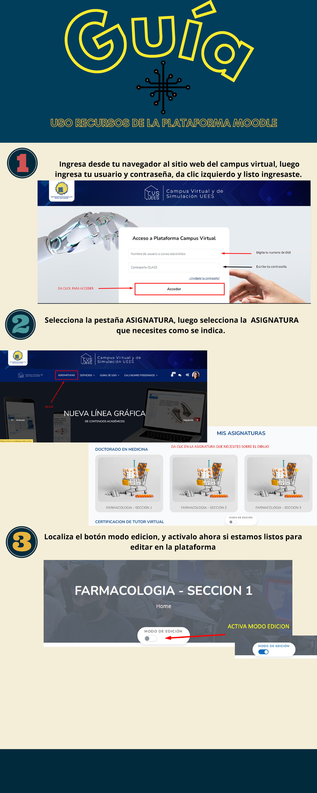 Manual DE USO DE Recursos DE LA Plataforma Moodle - G uía USO RECURSOS ...