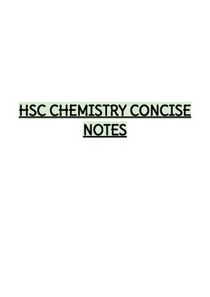 HSC Chemistry Notes - academicweaponhub-15-30 - Increase Decrease Left ...