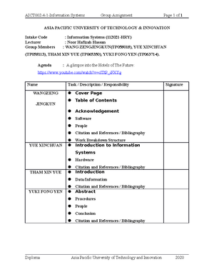 BIS SEM 2 Final - blah blah blah - TEMPLATE FOR FYP - FINAL REPORT v ...