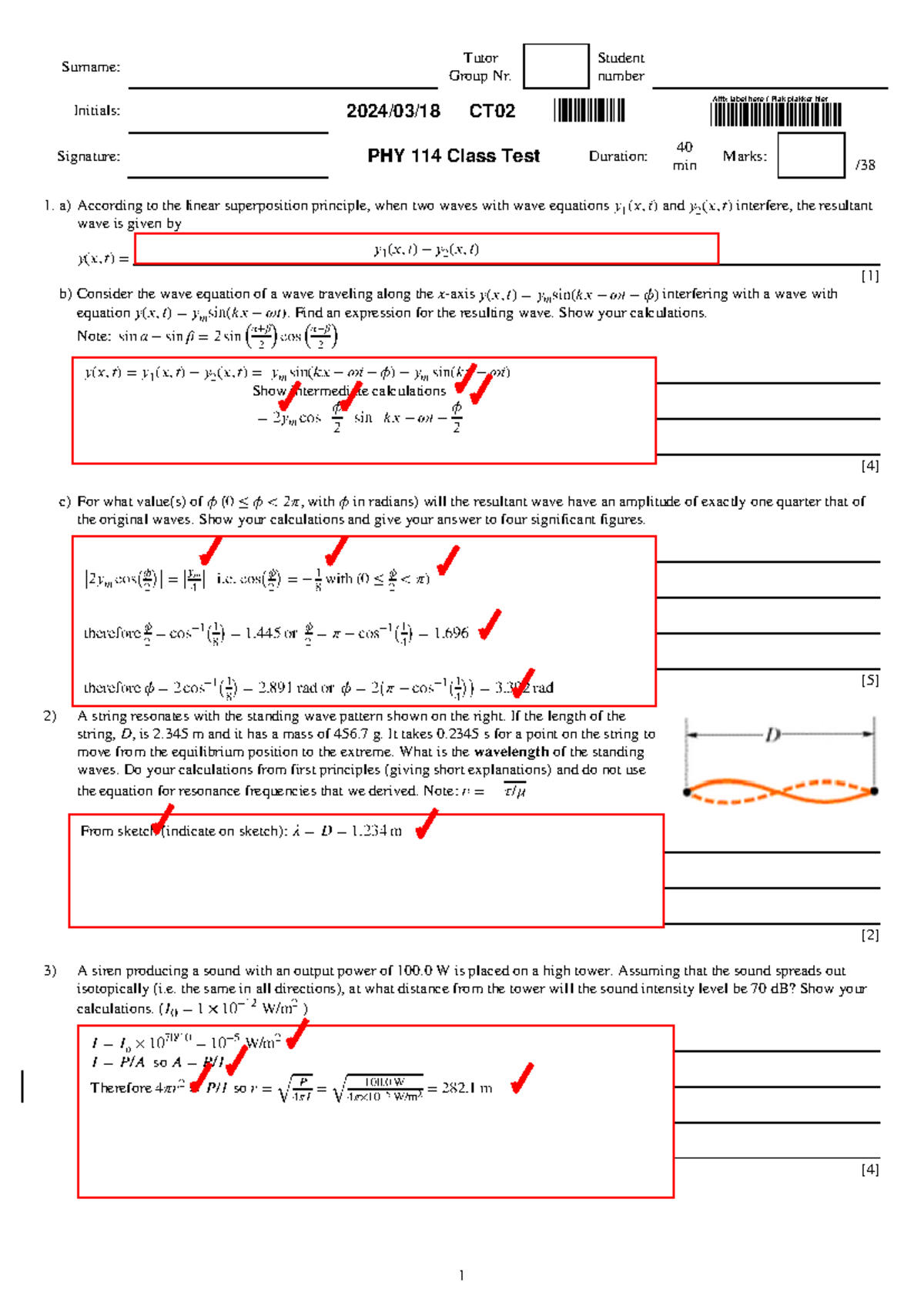 20240318 CT02 - class test 1 memo - 1 Surname: Tutor Group Nr. Student ...