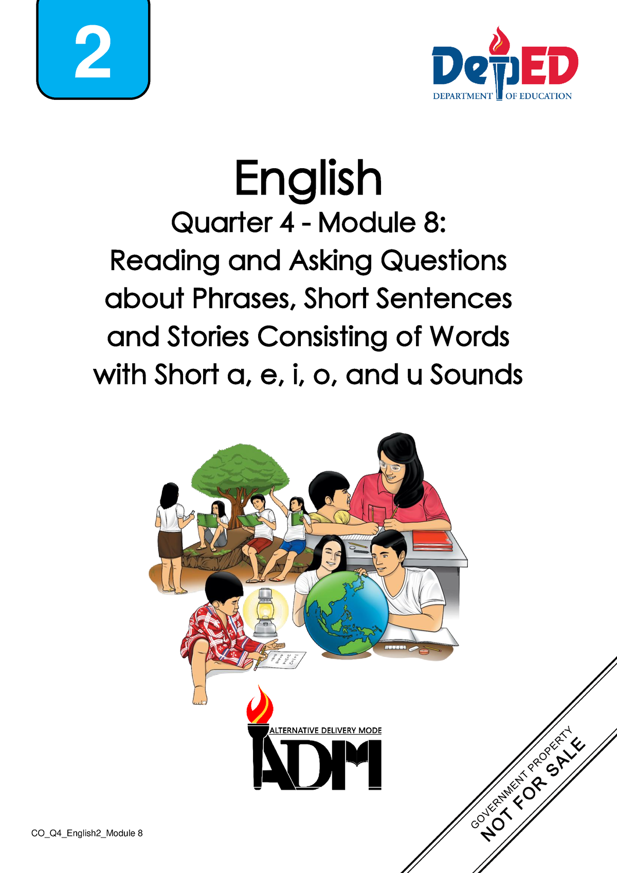 ENGLISH 2 MODULE 8 QUARTER 4 - English Quarter 4 - Module 8 : Reading ...